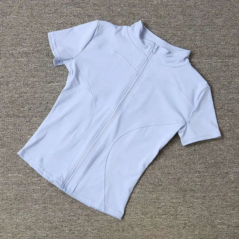 Women’s Slim Fit Quick-Drying Sportswear Set-Ivory / S