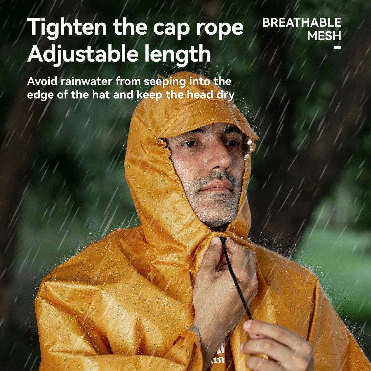 Women’s Waterproof Raincoat 3-in-1 Long Lightweight Hiking Jacket-600044-Basic