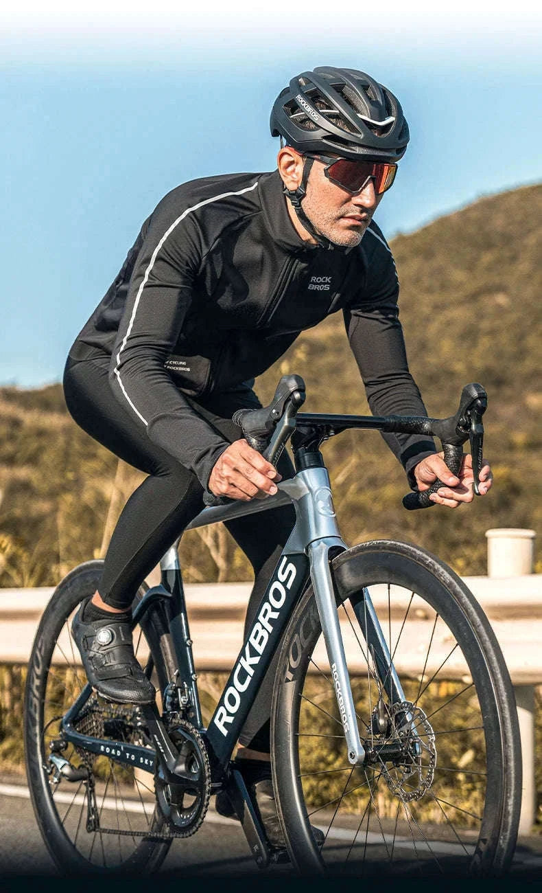 Women’s Winter Cycling Jacket with Fleece Lining and Windproof Design-YPW057 / Asian XXXL(EUR XXL)