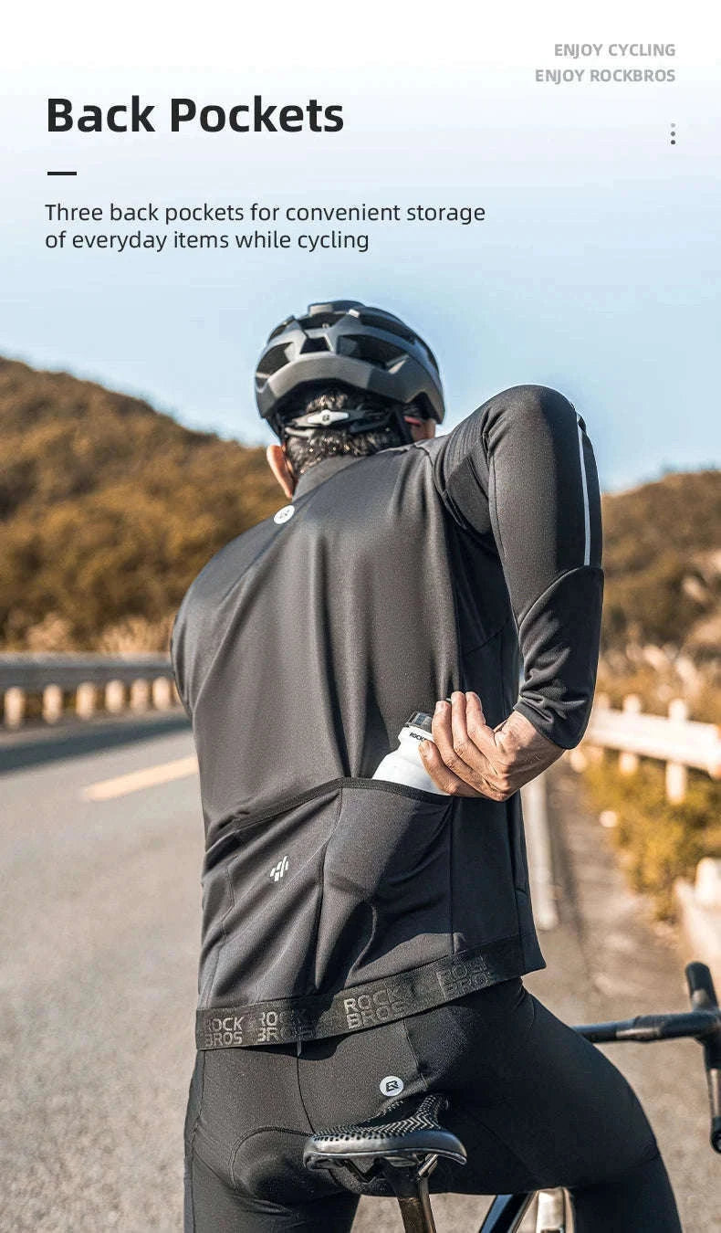 Women’s Winter Cycling Jacket with Fleece Lining and Windproof Design-YPW057 / Asian XXXL(EUR XXL)