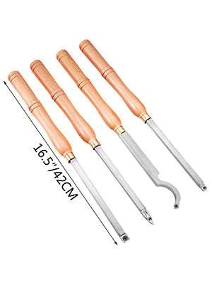 Wood Turning Chisel Set for Lathe Carving and Carpentry-12 PCS / GERMANY