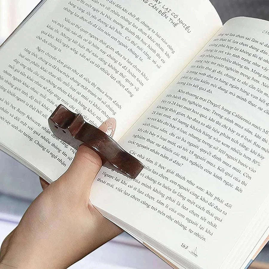 Wooden Pet Cat & Dog Bookmark Page Holder-A / CHINA
