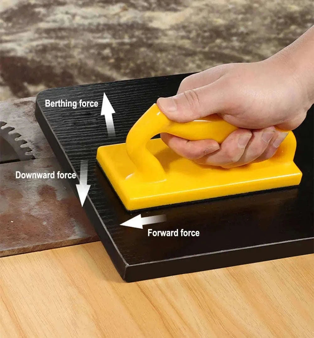 Woodworking Push Block Safety Handle for Safer, Controlled Cuts-orange D