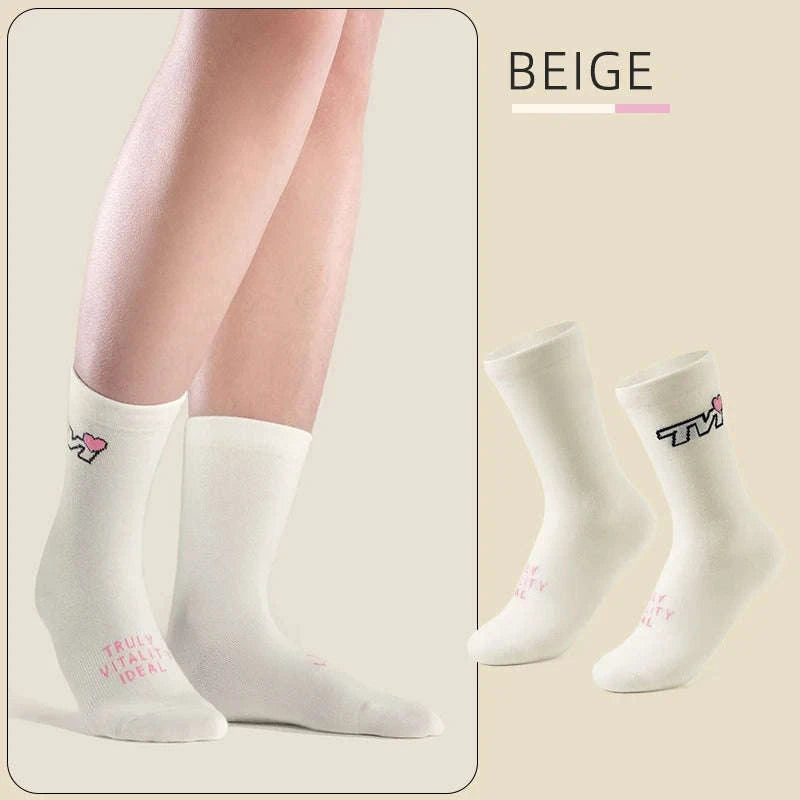 Wool Cycling Socks Moisture-Absorbing Warm Socks for Riding & Hiking-490011 / S(EUR 35-38)