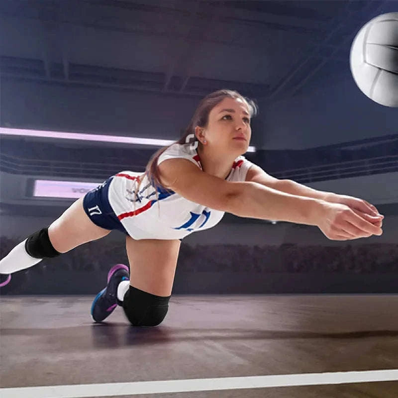 WorthWhile EVA Knee Pads for Volleyball, Yoga & Fitness-S / Black