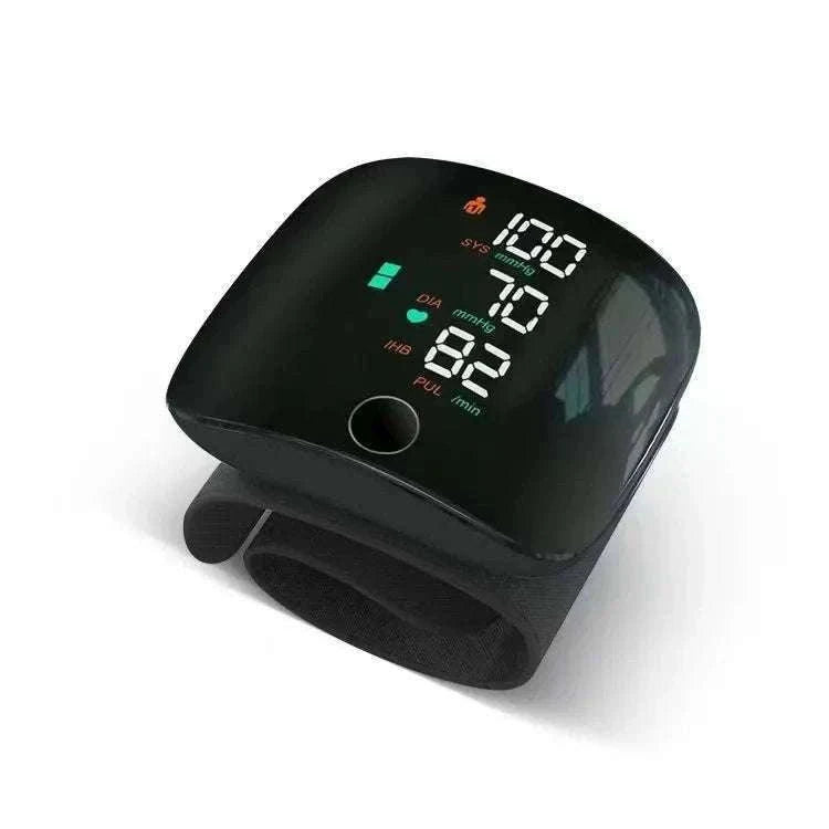 Wrist Blood Pressure Monitor with LED Display and Voice Prompt-Russian Voice