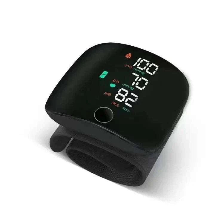 Wrist Blood Pressure Monitor with LED Display and Voice Prompt-Russian Voice