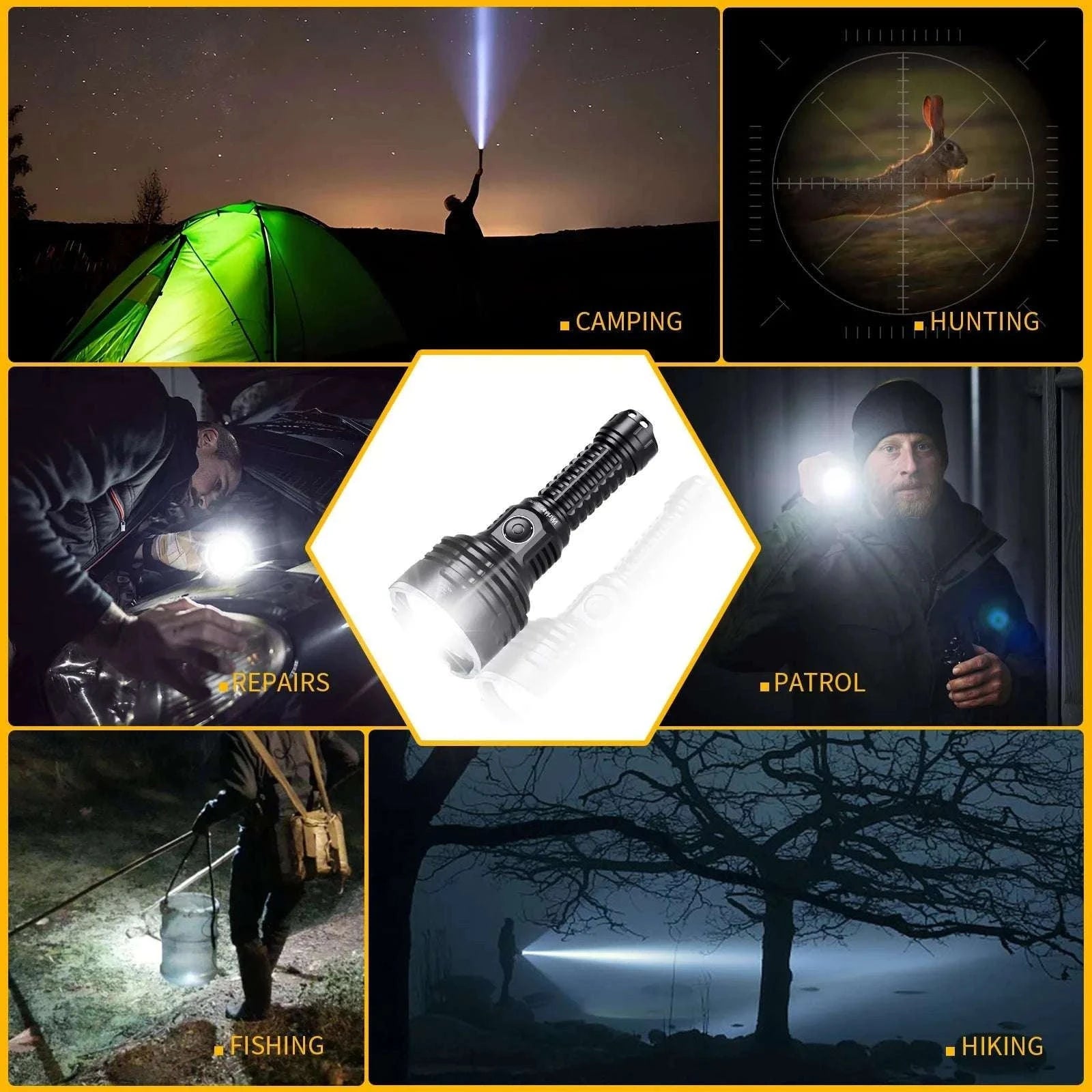 Wurkkos TS30S Pro 6000lm Tactical Flashlight 1086m USB-C Power Bank-5700K / Poland