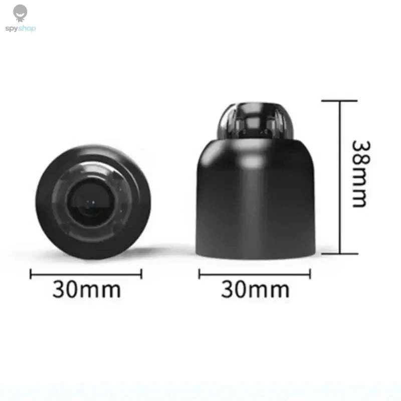 X5 Wireless Mini Camera – Discreet 1080P Security with Night Vision-1080P Black