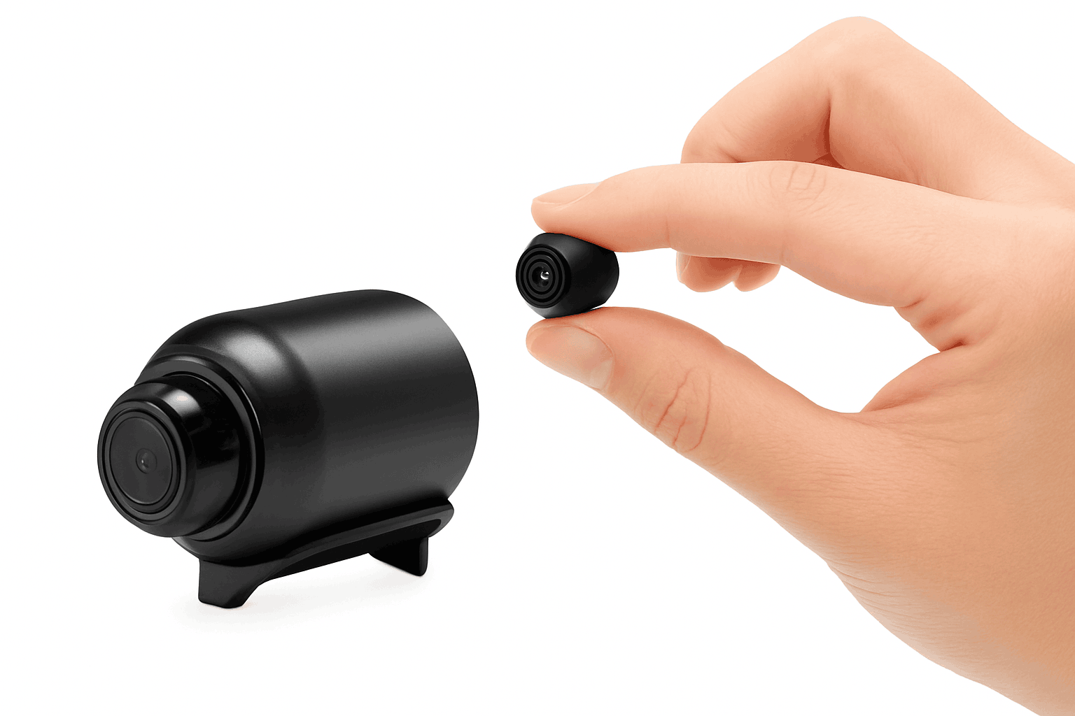 X5 Wireless Mini Camera with 1080P Night Vision and Alerts-1080P Black