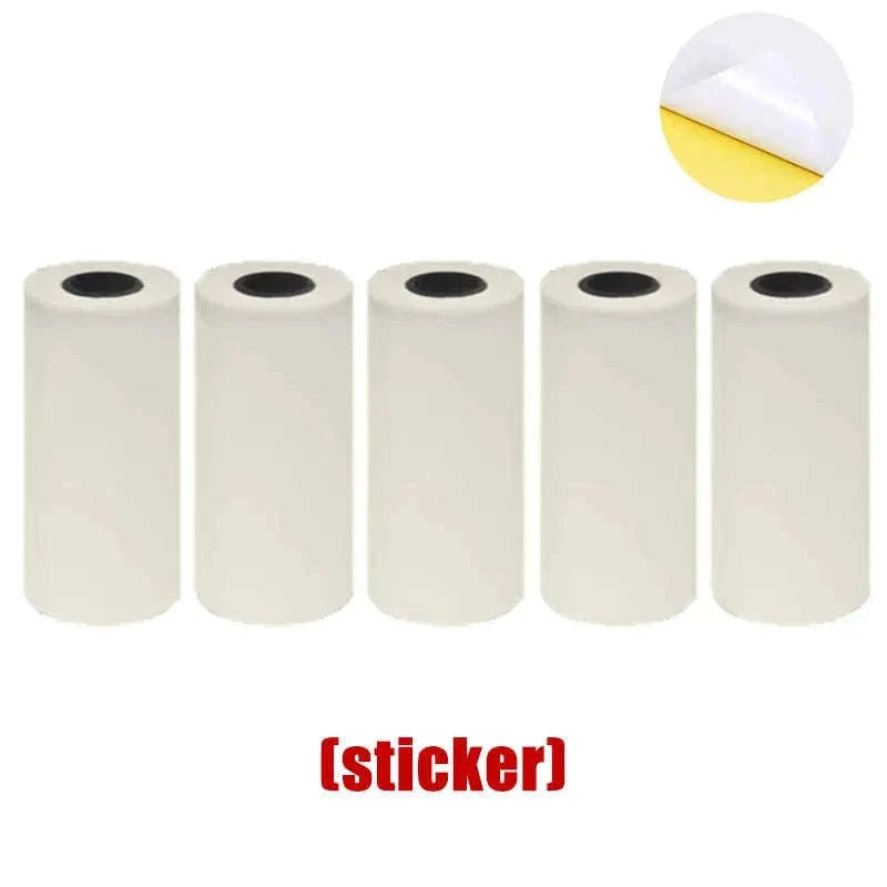 X6 Mini Thermal Printer for Labels, Notes & Photos-White-set 1