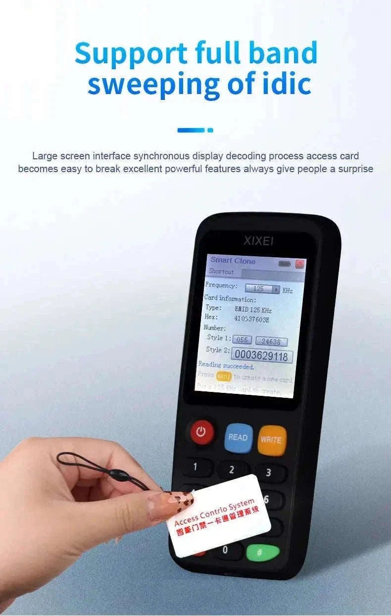 X7 Smart RFID Card Reader for RFID and NFC Card Programming-Package 1