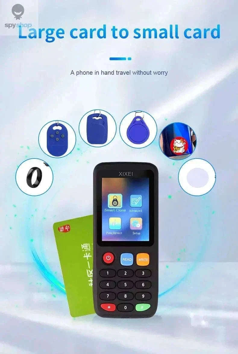 X7 Smart RFID Card Reader for RFID and NFC Card Programming-Package 1