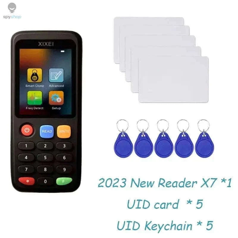 X7 Smart RFID Card Reader for RFID and NFC Card Programming-Package 1