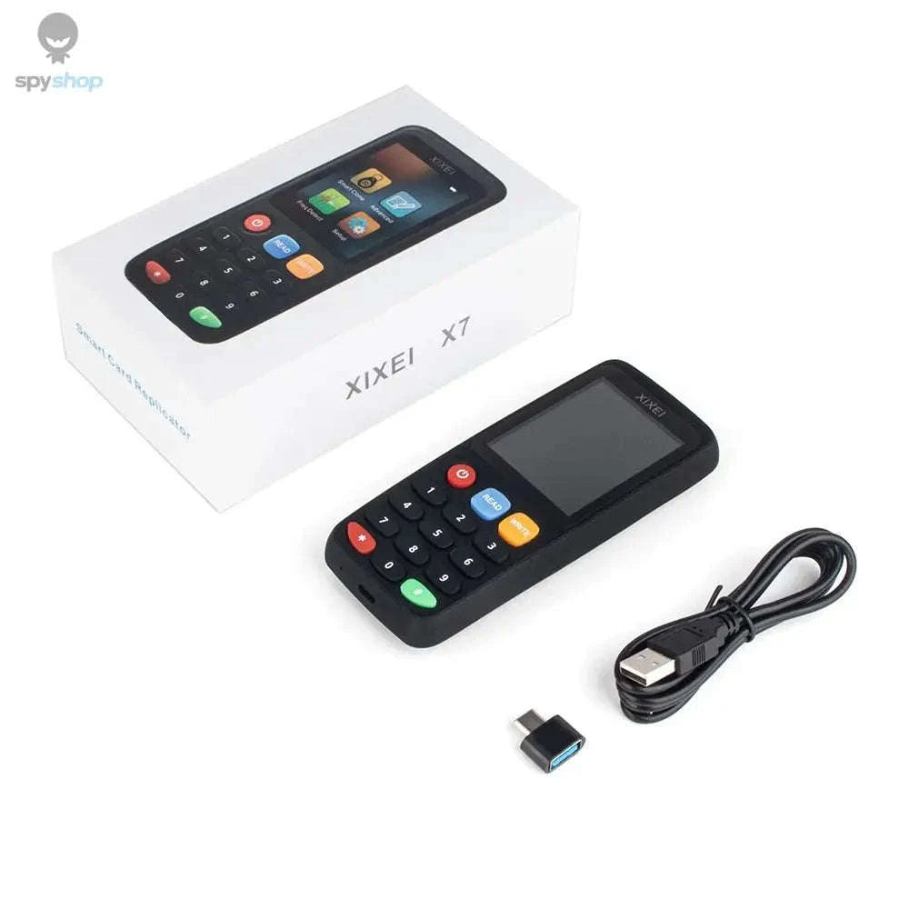 X7 Smart RFID Card Reader – Multifrequency Cloning, Decryption & Programming-Package 1