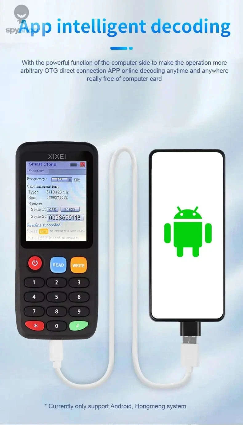 X7 Smart RFID Card Reader – Multifrequency Cloning, Decryption & Programming-Package 1