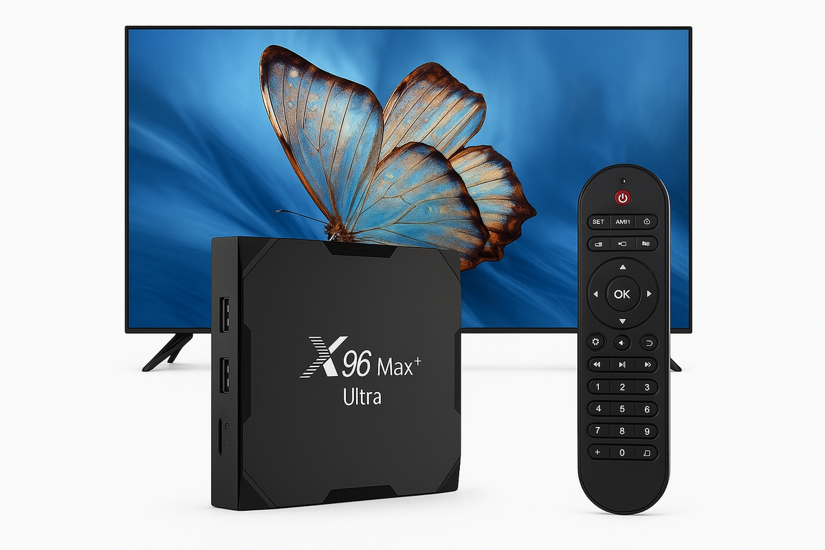 X96 Max+Ultra Android 11 TV Box Amlogic S905X4 4GB RAM 64GB ROM AV1 Decode 4K 8K HDR Dvojité WiFi BT4.0 USB3.0 Chytrý set-top box mediální přehrávač IPTV přijímač pro domácí kino chytrá TV box