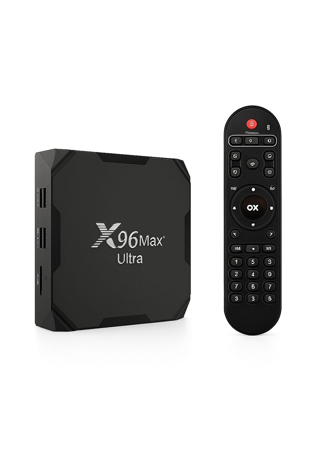X96 Max+ Ultra Smart TV Box Amlogic S905X4 Quad Core 4GB RAM 32GB/64GB ROM Android 11.0 2.4G 5G WiFi BT4.X 1 4K 8K AV1 H.265 HEVC Video Decoder Home Media Player Set Top Box