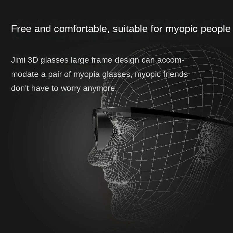 XGIMI DLP-Link Active 3D Glasses for Projectors with Built-in Battery-Default Title