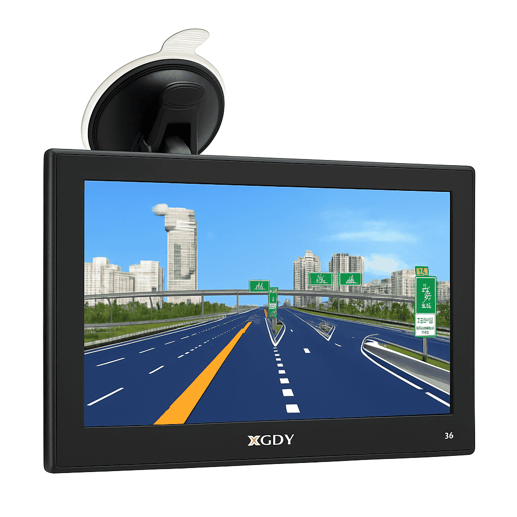XGODY 9-Inch Truck Sat Nav with UK and Europe Maps-9" / Europe / Germany|black