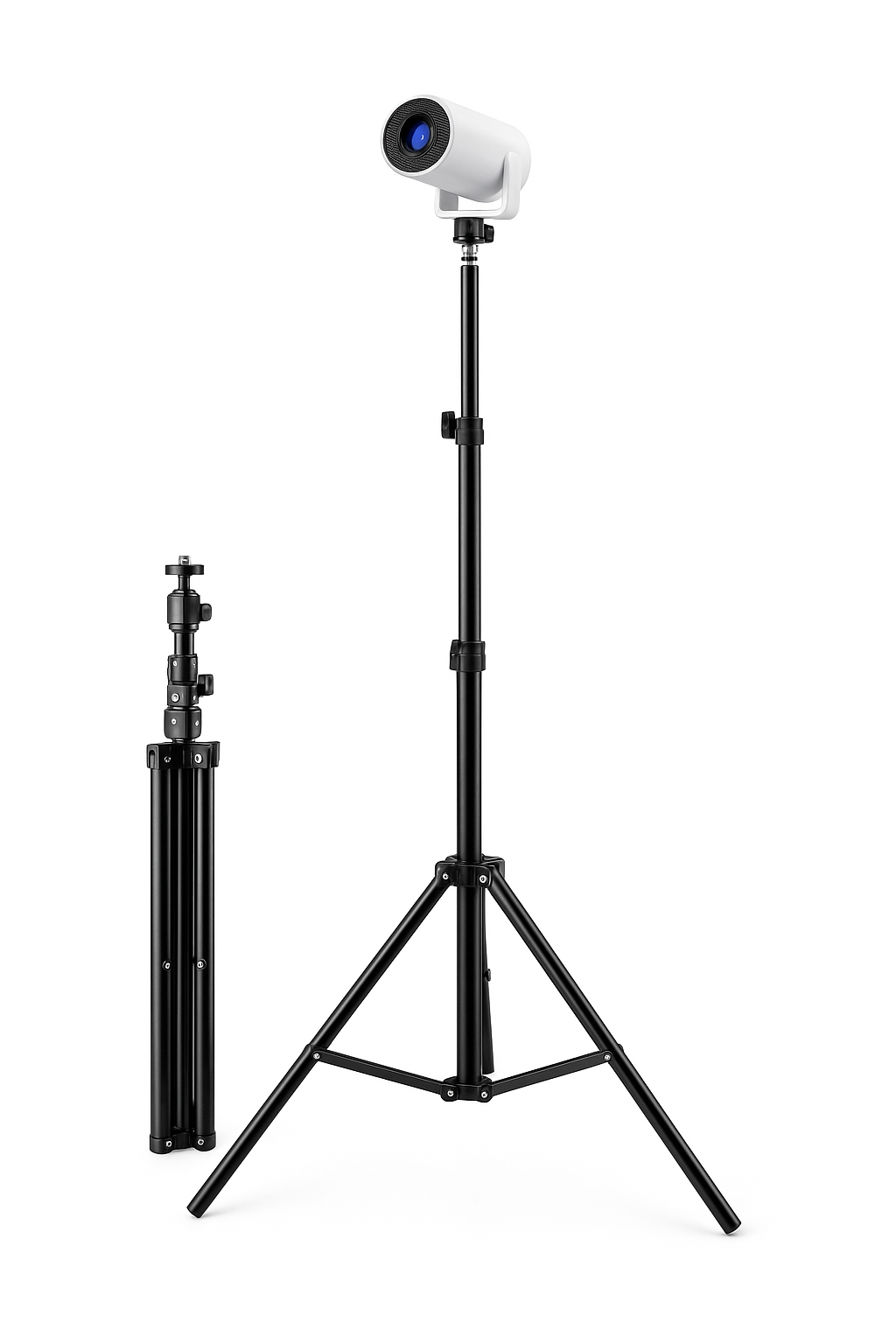Xiaohui 50cm-160cm Κα universal Portable Bracket για HY300 Mini Προβολέας Τρίποδο Σταντ Βάση Μέγιστο Φορτίο-Φορτίο 3.3 Λίβρες