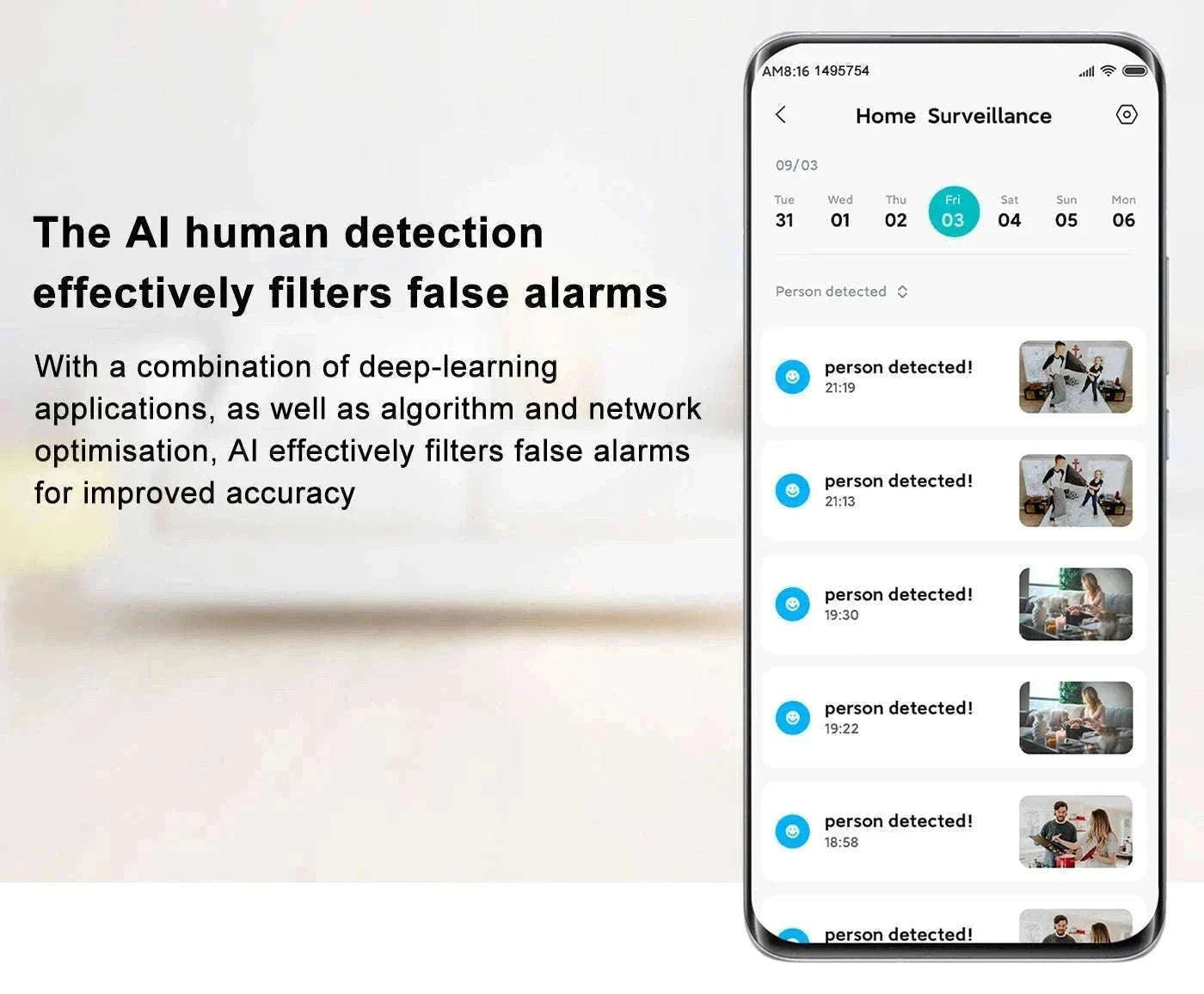 Xiaomi 2K Indoor Smart Camera 360° WiFi Baby Monitor Security Cam-Add AU Adapter