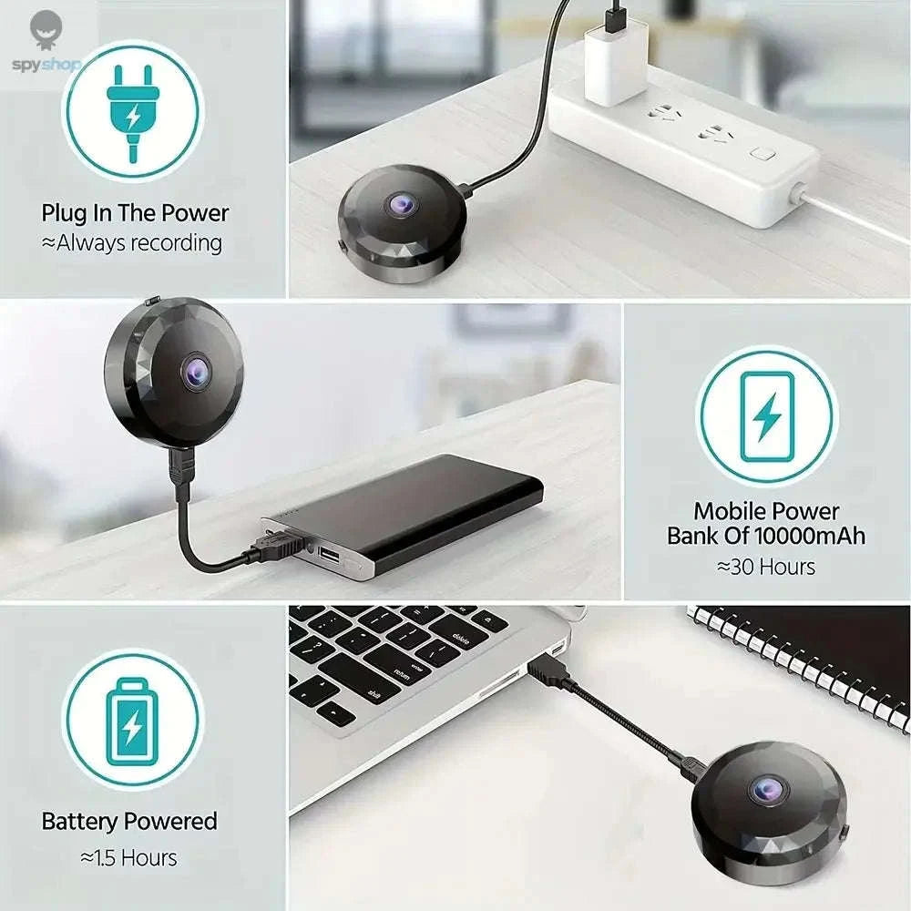 Xiaomi A11 Mini Wireless Security Camera – Compact 1080P Monitoring with Magnetic Mount-Camera and 128GB