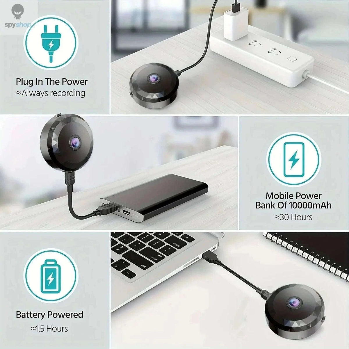 Xiaomi A11 Mini Wireless Security Camera with Magnetic Mount-Camera and 64GB