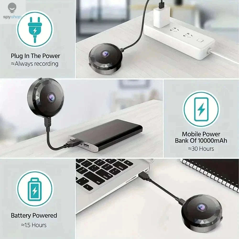 Xiaomi A11 Mini Wireless Security Camera with Magnetic Mount-Camera and 64GB