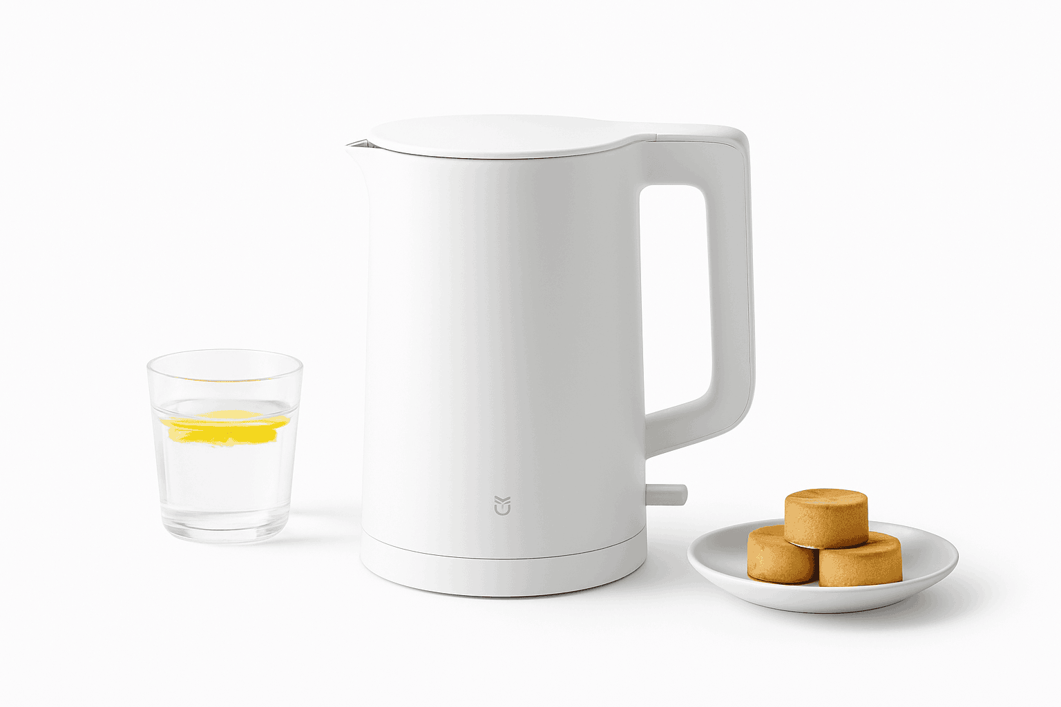 Xiaomi Electric Kettle 1.5L 1500W Fast Boil Stainless Steel-220V white N1 / AU / China Mainland