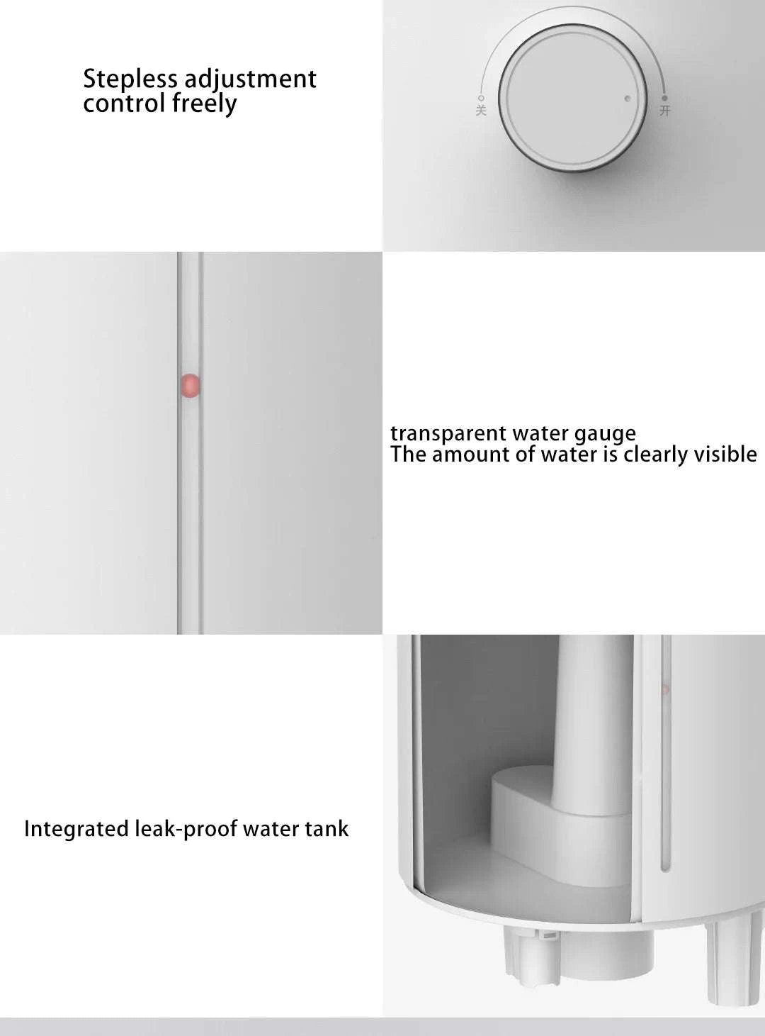 Xiaomi Humidifier 2 4L Quiet Mist Air Humidity Control 300mL/h-WHITE / EU