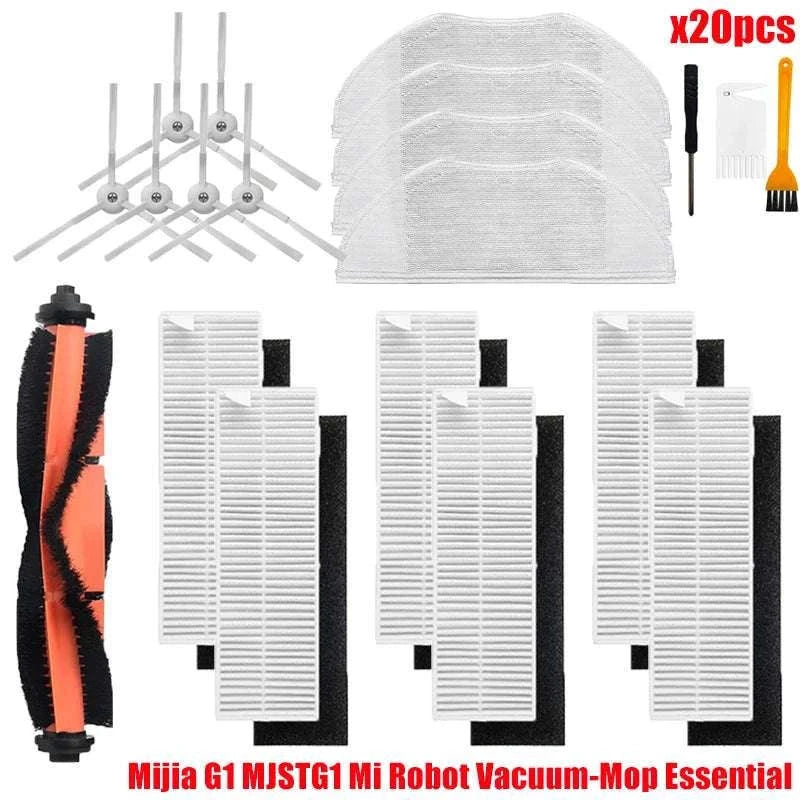 Xiaomi Mijia G1 Vacuum Parts Kit Brushes Filter Mop Cloth-set21