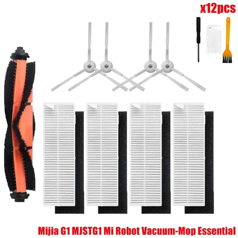 Xiaomi Mijia G1 Vacuum Parts Kit Brushes Filter Mop Cloth-set21