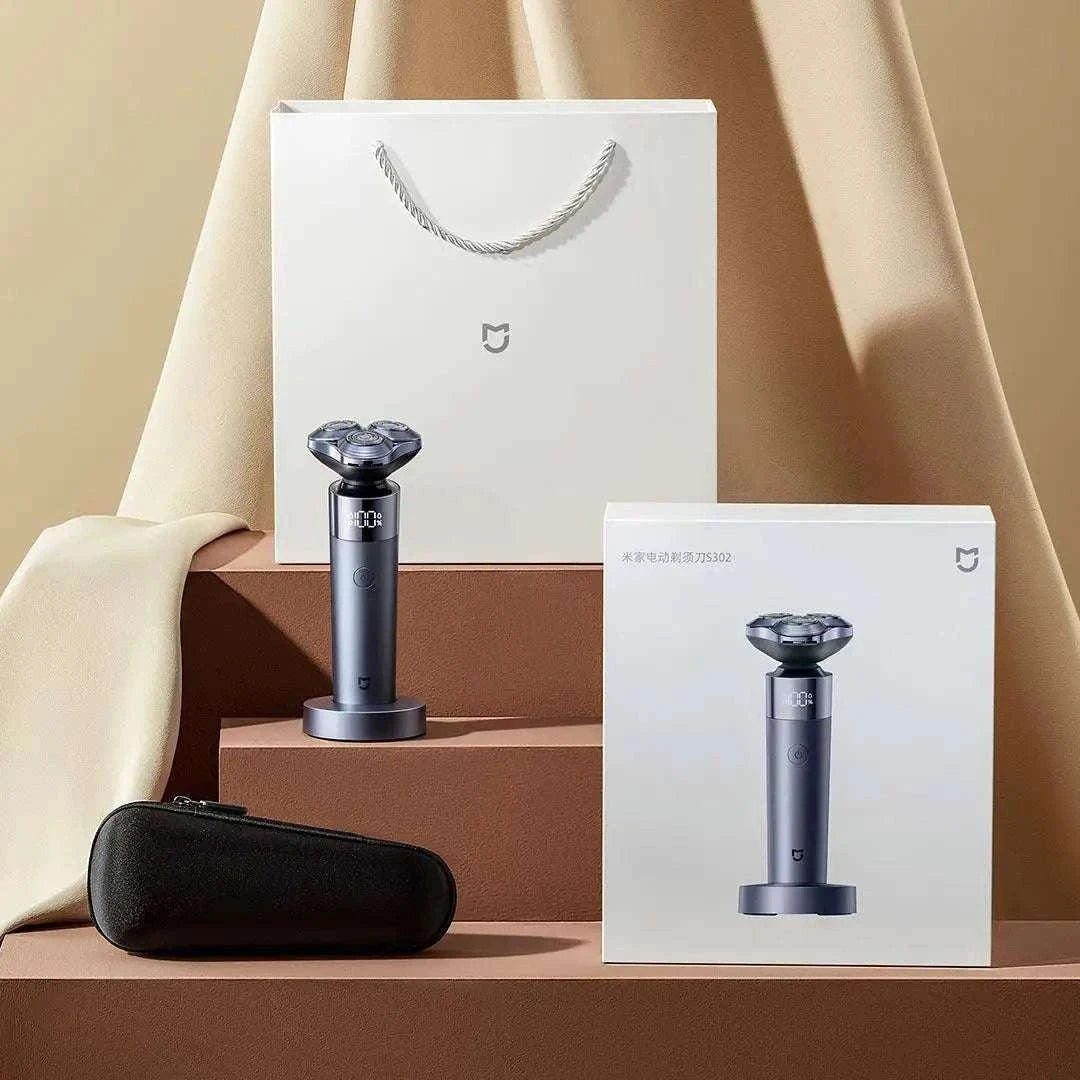 Xiaomi Mijia S302 Electric Shaver for Men 360° Floating Wet Dry-Mijia S302 / China Mainland