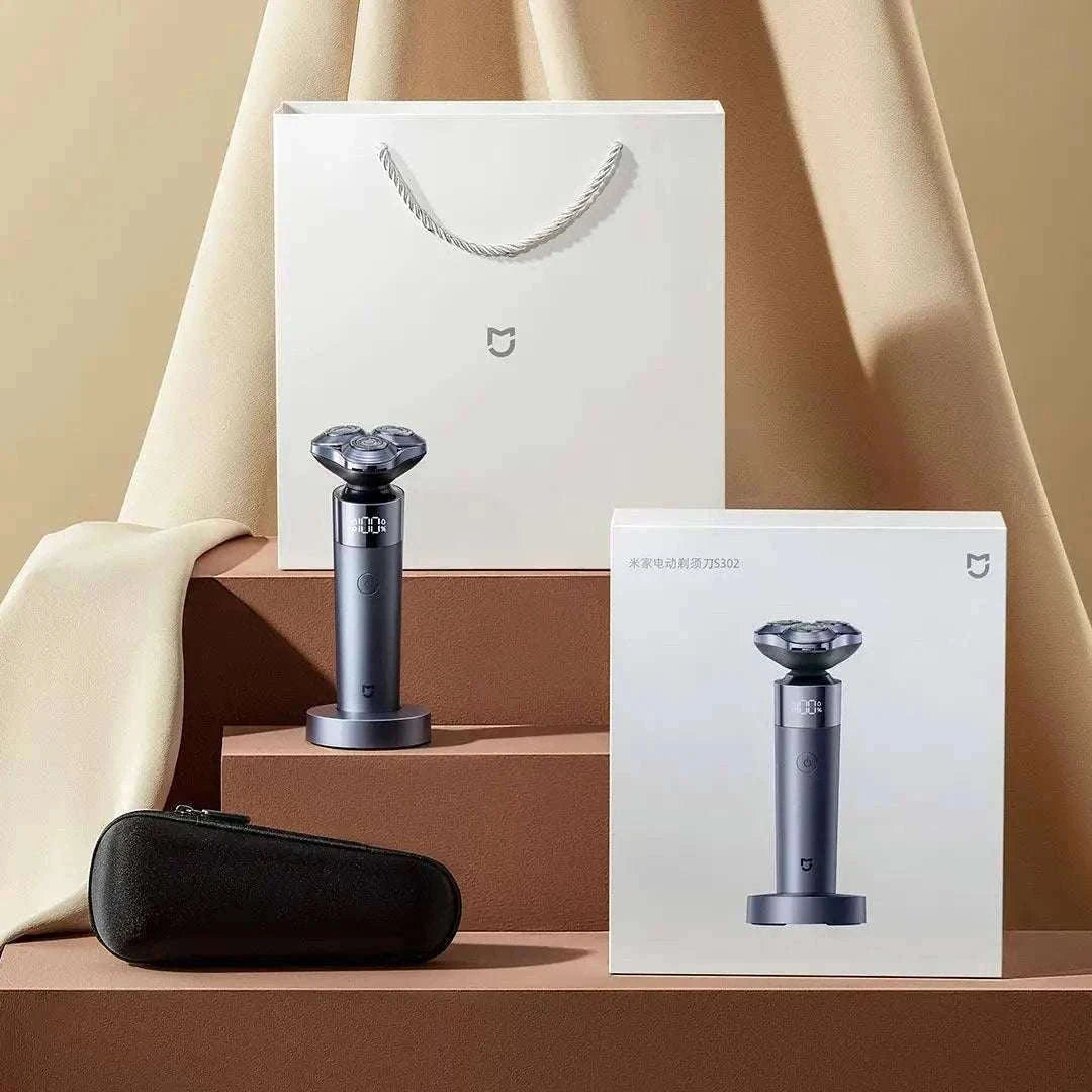 Xiaomi Mijia S302 Electric Shaver for Men 360° Floating Wet Dry-Mijia S302 / China Mainland