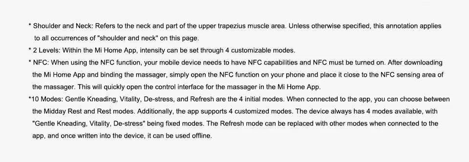 Xiaomi Mijia Smart Neck Massager MJNKAM01SKS-Neck Massager