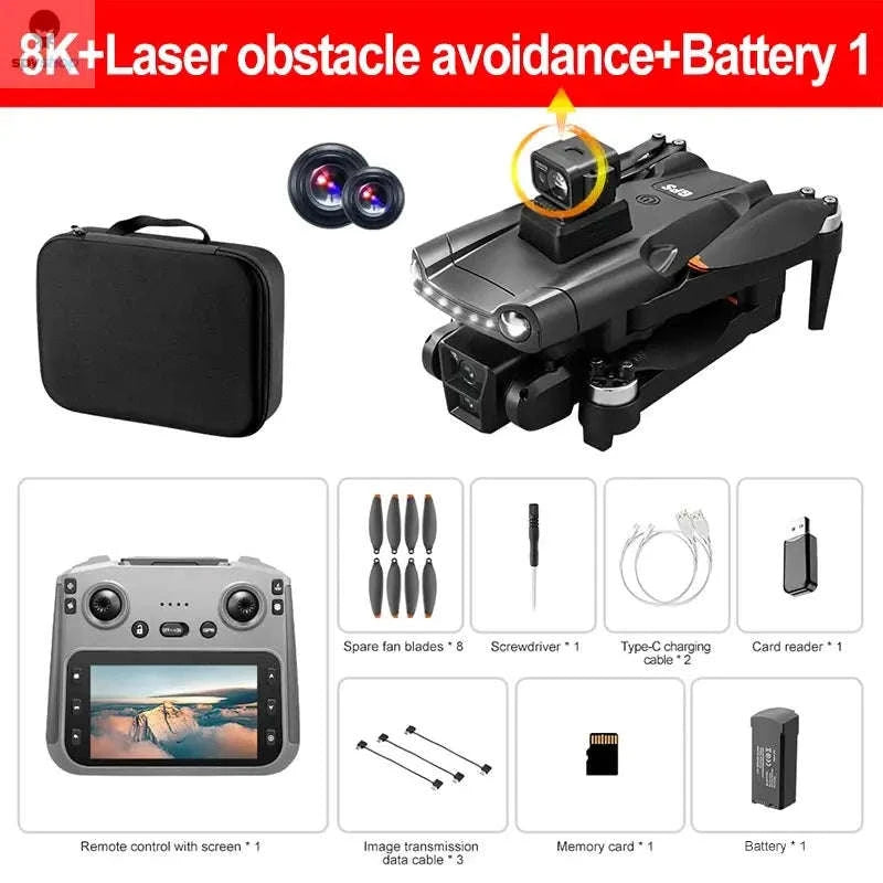 Xiaomi Mijia V198MAX Drone 8K Professional FPV Quadcopter-Normal-8K-Battery1