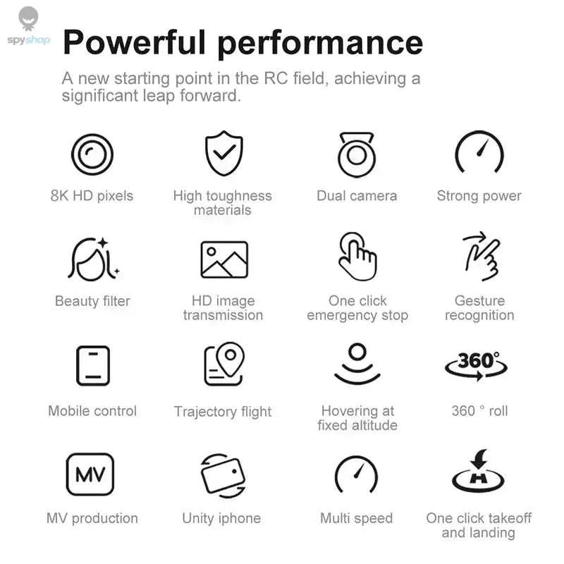 Xiaomi Mijia V88 8K Dual-Camera Drone-Yellow Dual 8K-1B