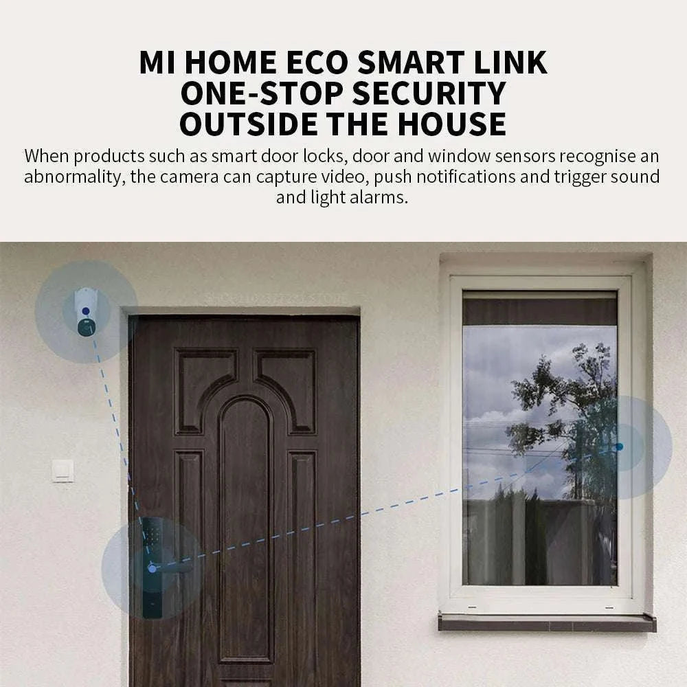Xiaomi Outdoor Camera AW300 2K WiFi Security Cam Night Vision IP66-Chinese Version / US Plug
