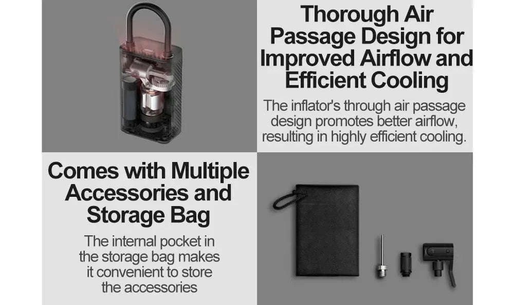 Xiaomi Portable Air Compressor 2/2D Digital Tire Inflator-Xiaomi Air Compressor 2 / spain