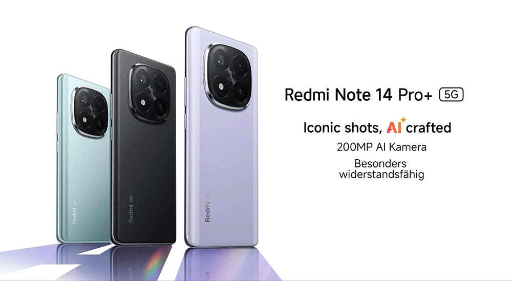 Xiaomi Redmi Note 14 Pro Plus 5G Smartphone-Blue / GERMANY / 12GB+512GB