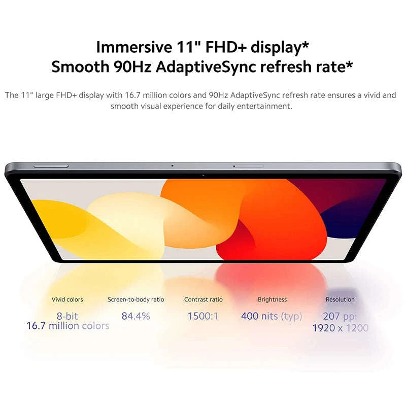 Xiaomi Redmi Pad SE 11‑Inch Tablet-Graphite Gray / 8GB 256GB / GERMANY