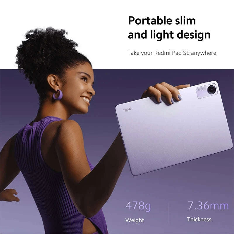 Xiaomi Redmi Pad SE 11‑Inch Tablet-Graphite Gray / 8GB 256GB / GERMANY