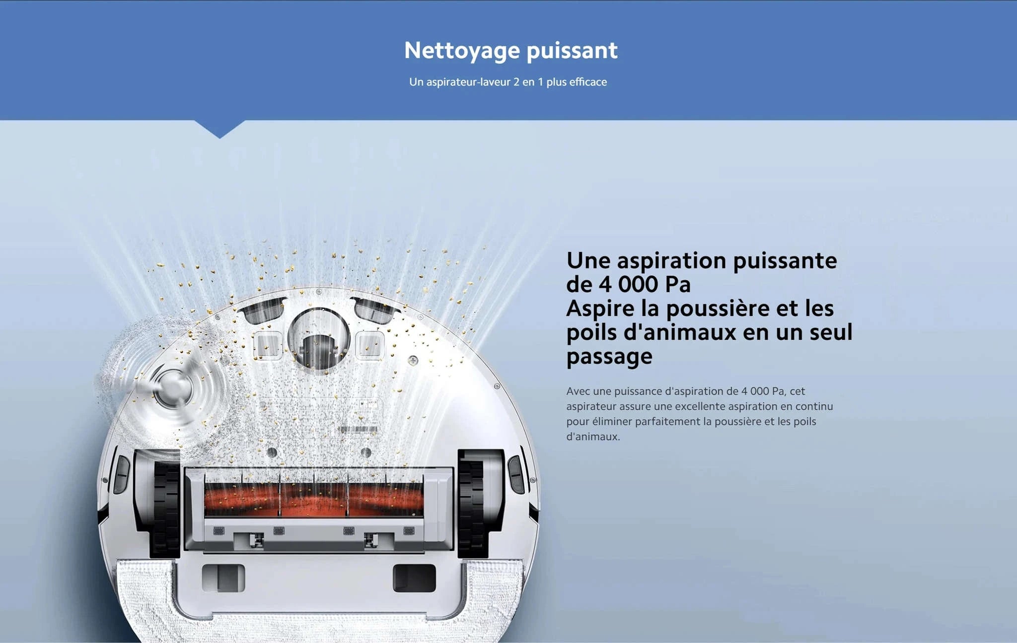 Xiaomi Robot Vacuum X10 EU White – Smart, Powerful Home Cleaning-Default Title