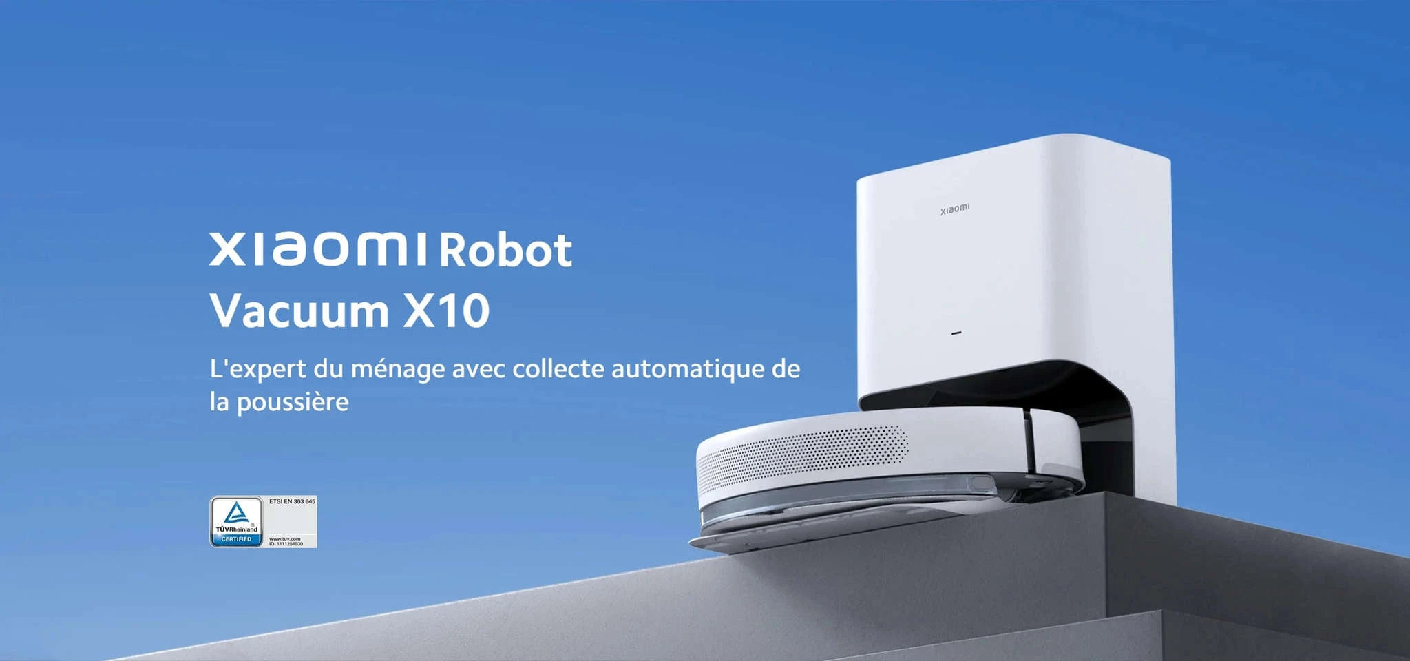 Xiaomi Robot Vacuum X10 EU White – Smart, Powerful Home Cleaning-Default Title