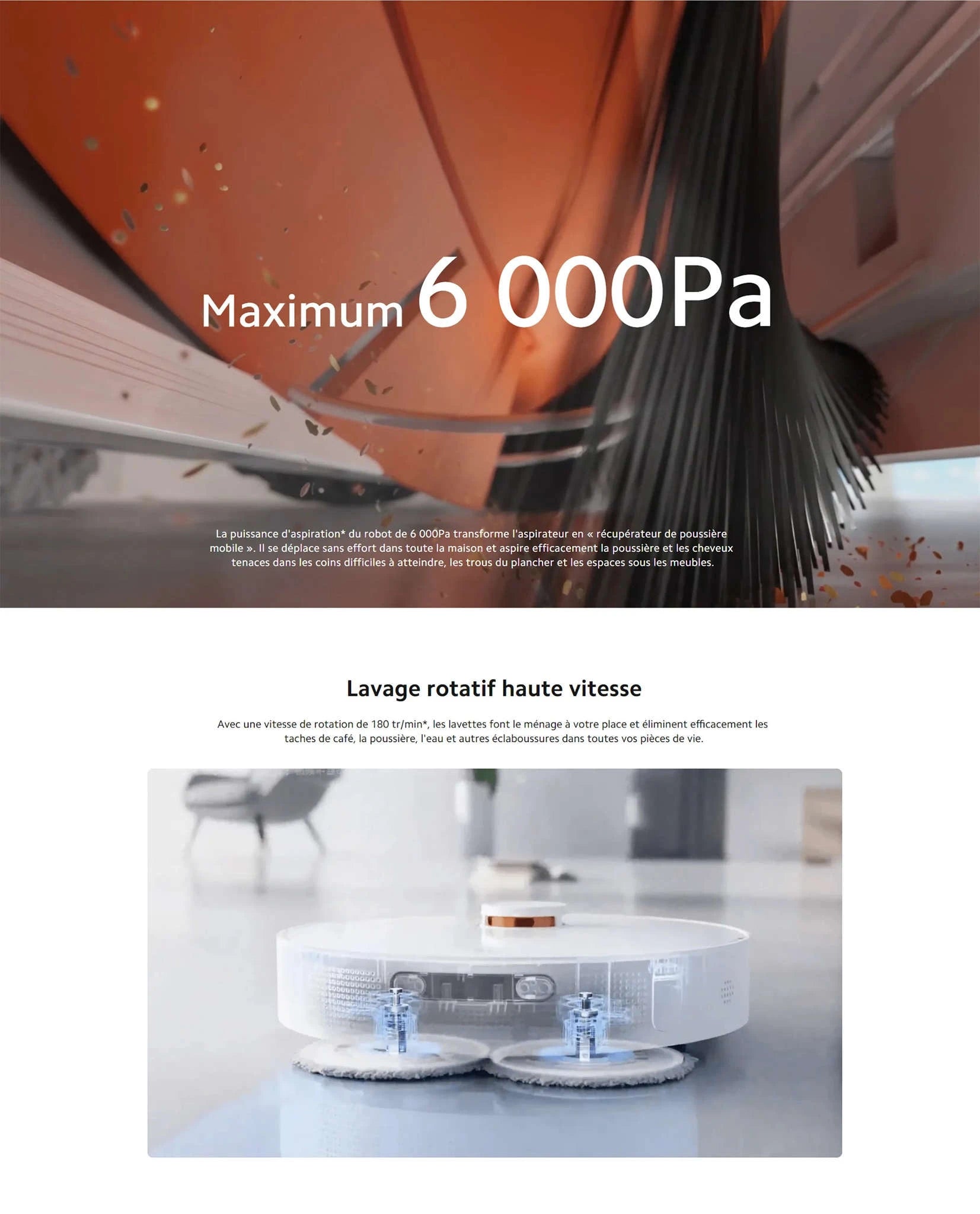 Xiaomi Robot Vacuum X20 – Smart High‑Power Cleaning-White