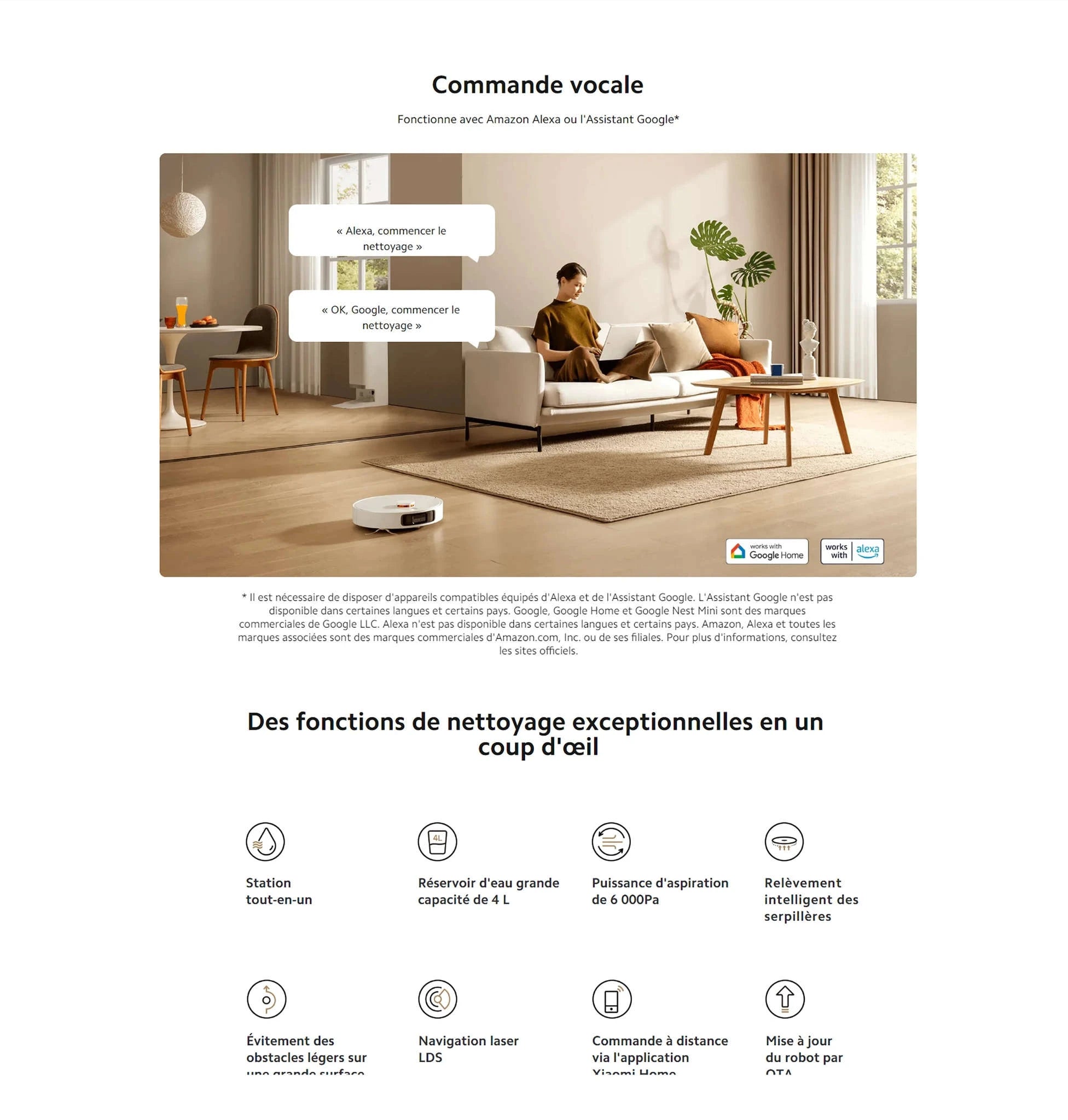 Xiaomi Robot Vacuum X20 – Smart High‑Power Cleaning-White