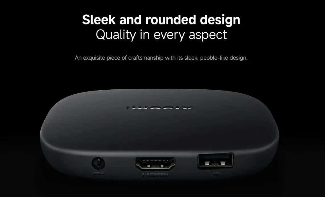 Xiaomi TV Box S 3rd Gen 4K Google TV Streaming Box-Xiaomi TV Box S (3rd Gen) / EU Plug / spain