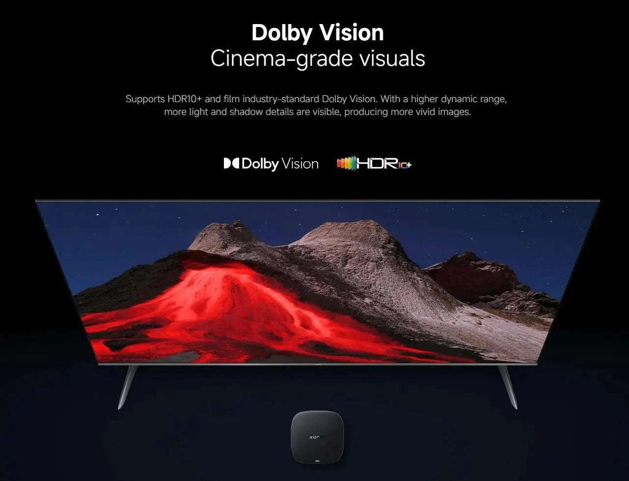 Xiaomi TV Box S 3rd Gen 4K Google TV Streaming Box-Xiaomi TV Box S (3rd Gen) / EU Plug / spain