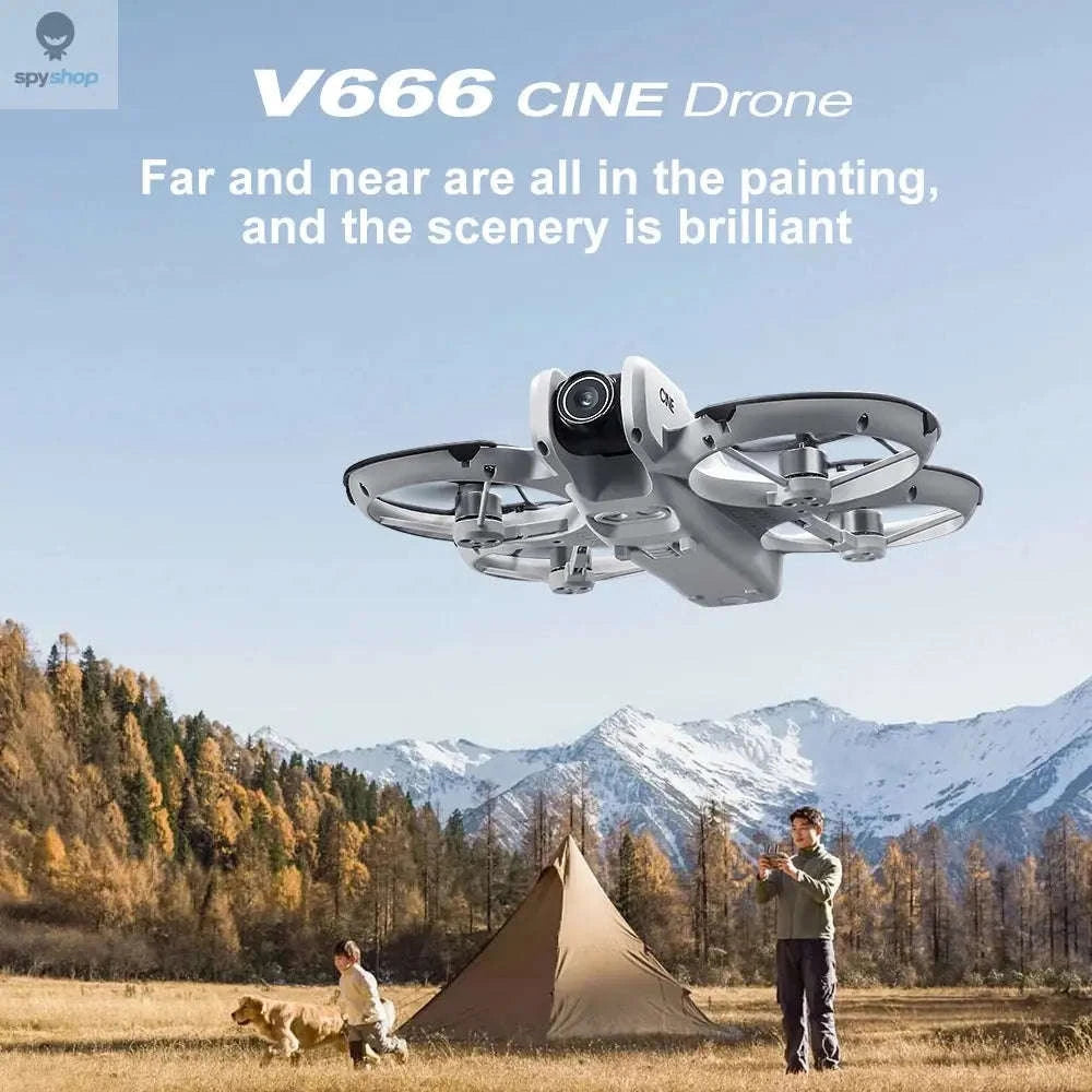 Xiaomi V666 Mini Drone-Black-8k-battery-2